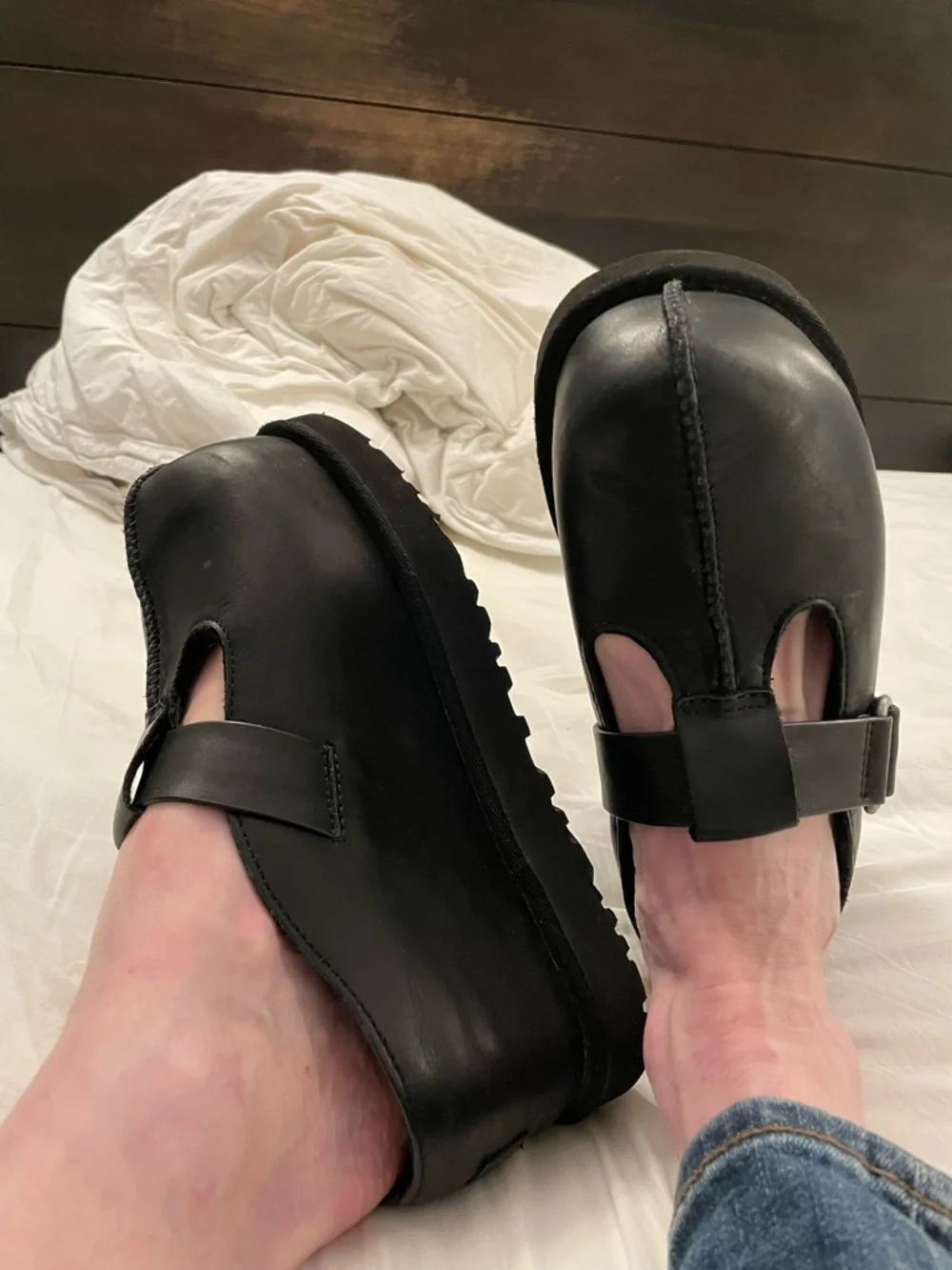 Ugg goldenstar hi platform maryjane mule clog - Picture 3 of 9